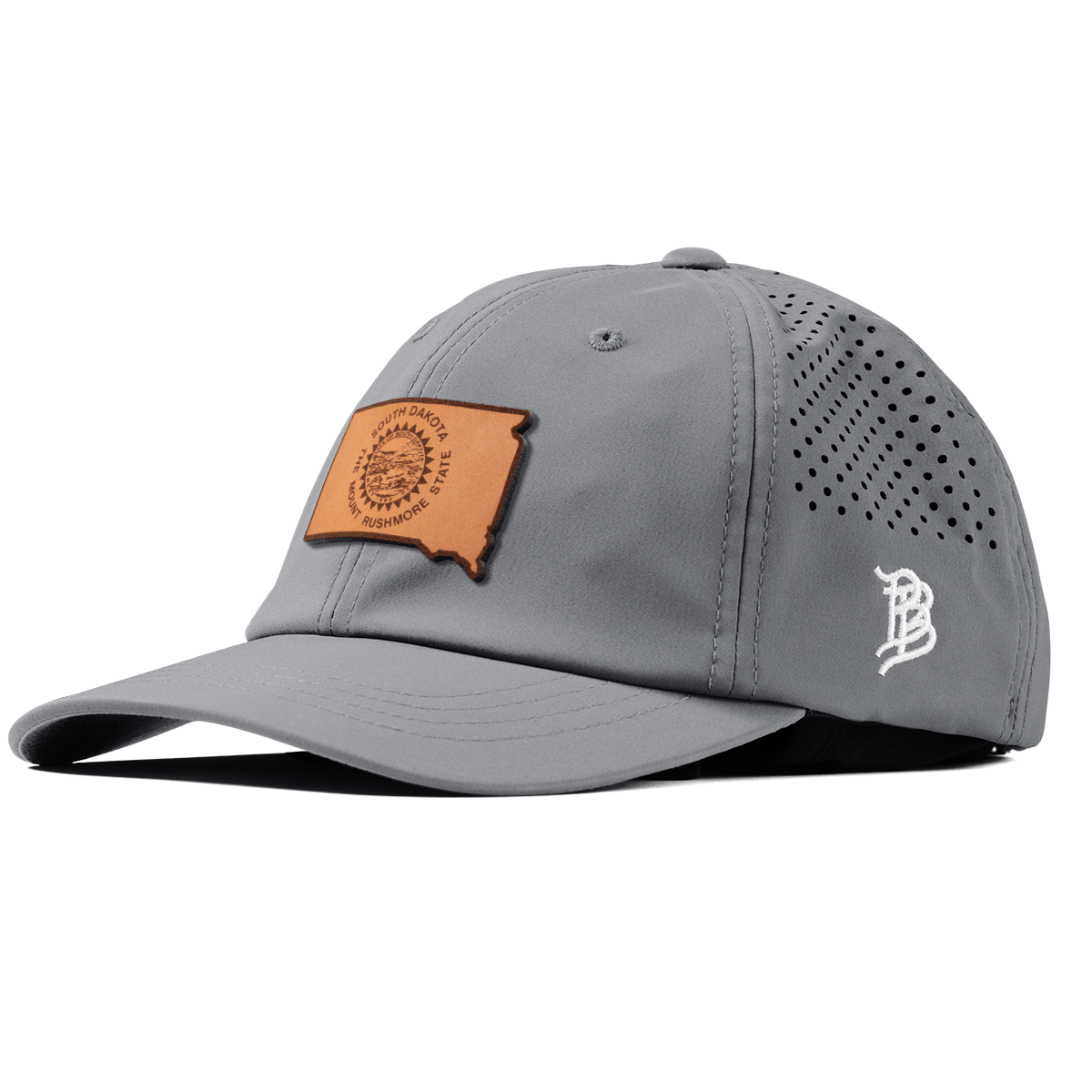 South Dakota 40 Performance Dad Hat Slate