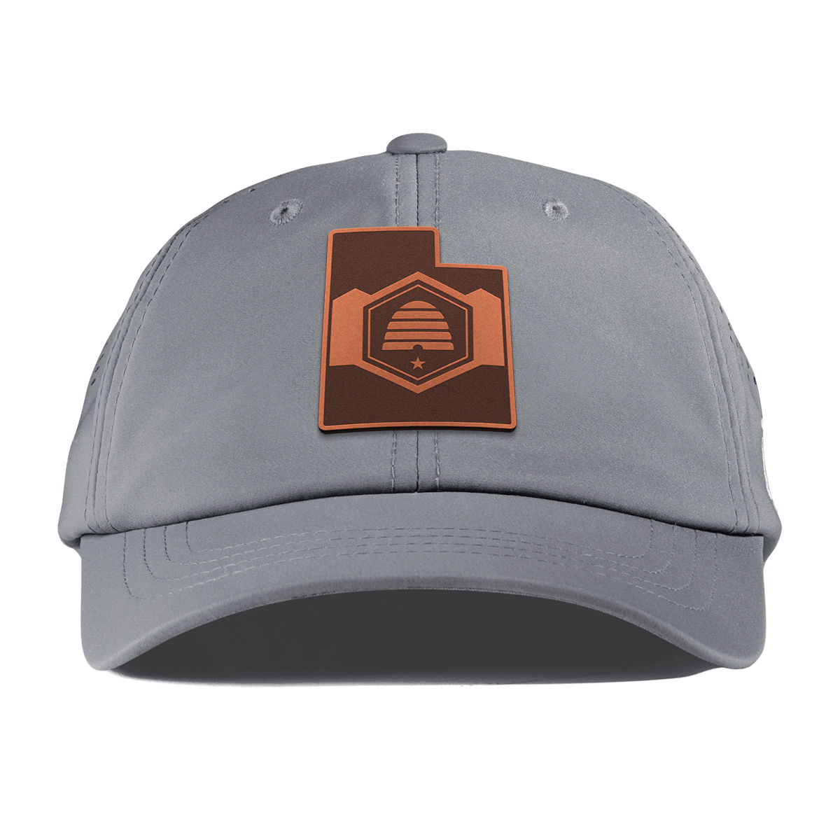 Utah 45 Performance Dad Hat Slate