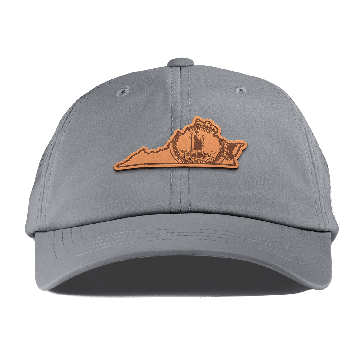 Virginia 10 Performance Dad Hat Slate