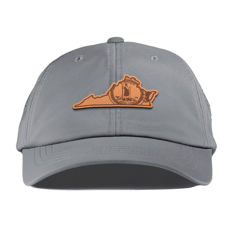 Virginia 10 Performance Dad Hat Slate