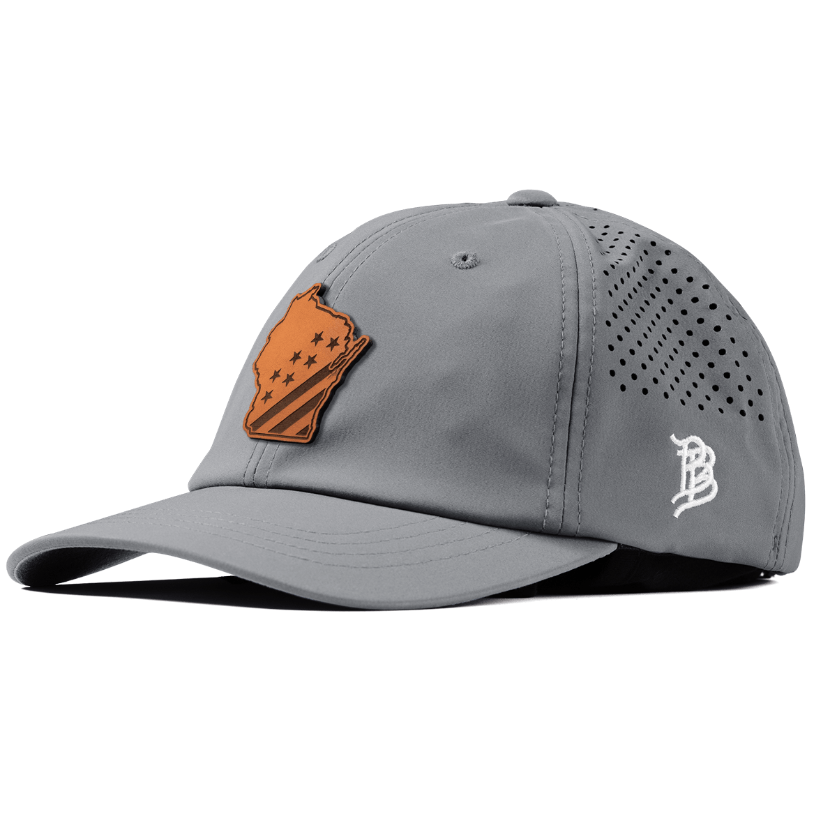 Wisconsin 30 Performance Dad Hat Slate