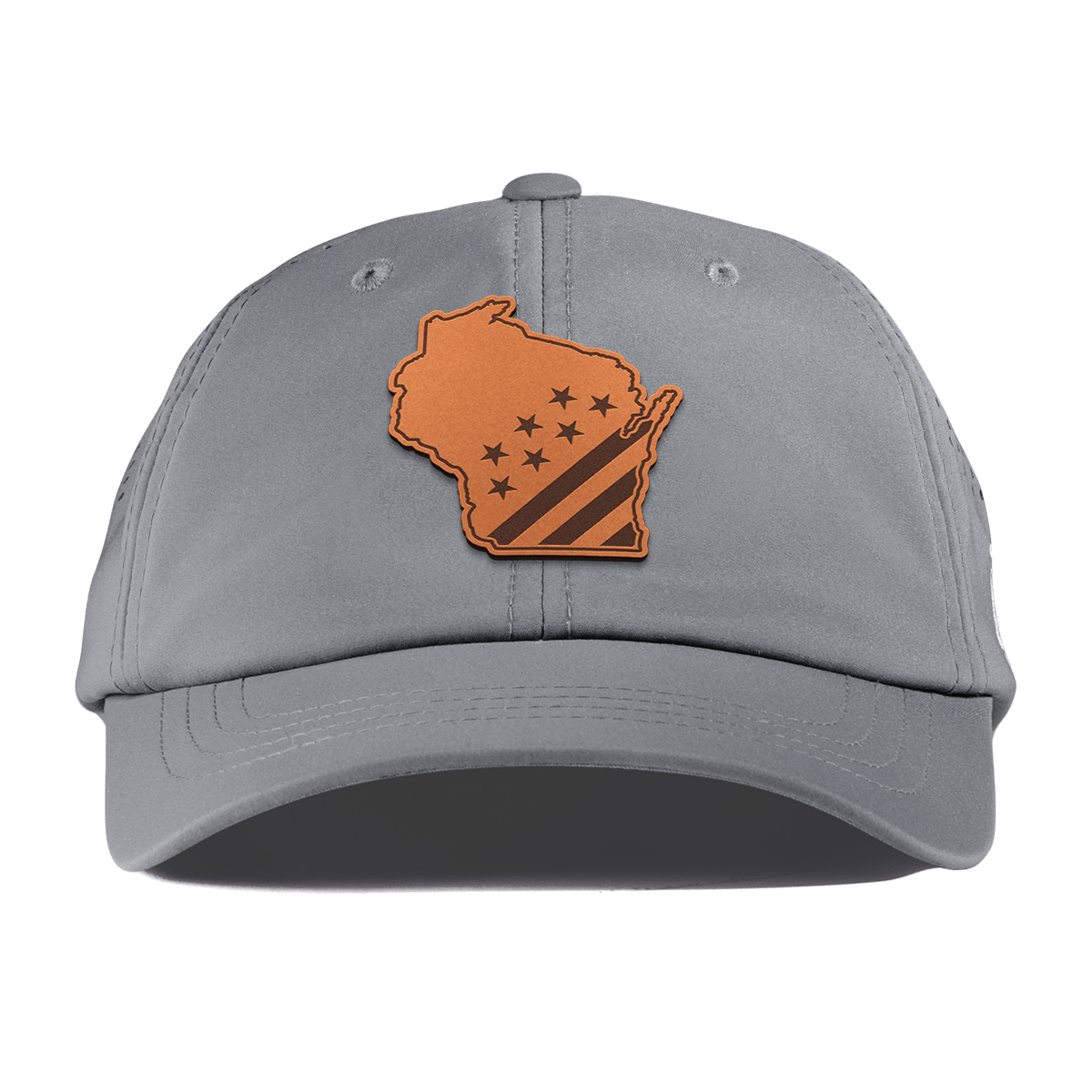 Wisconsin 30 Performance Dad Hat Slate