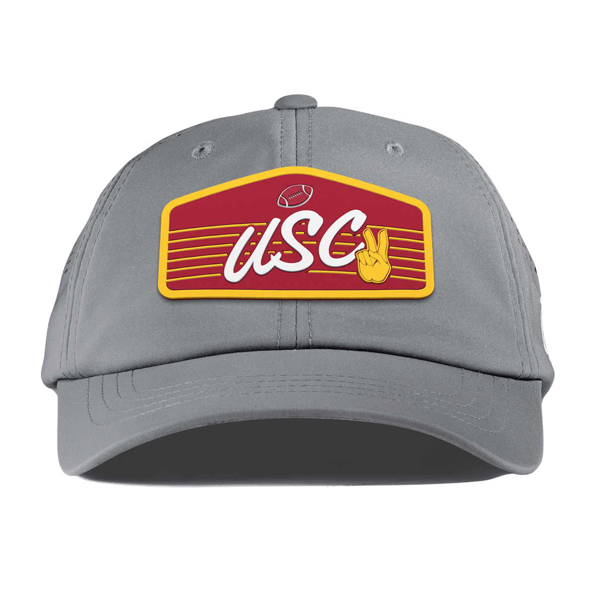 University of Southern California "Trojans Football" Performance Dad Hat Slate
