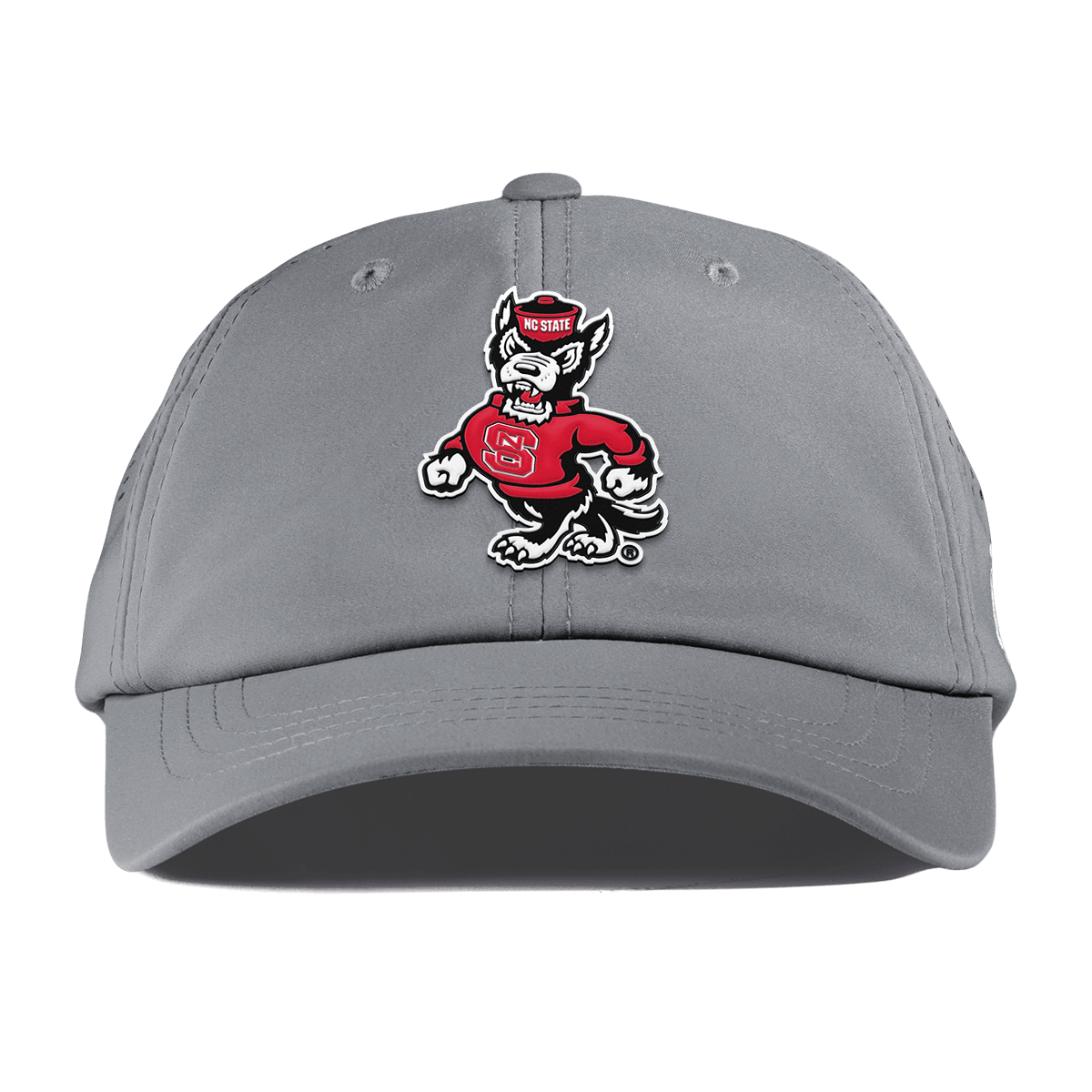 North Carolina State "Tuffy The Wolf" Performance Dad Hat Slate