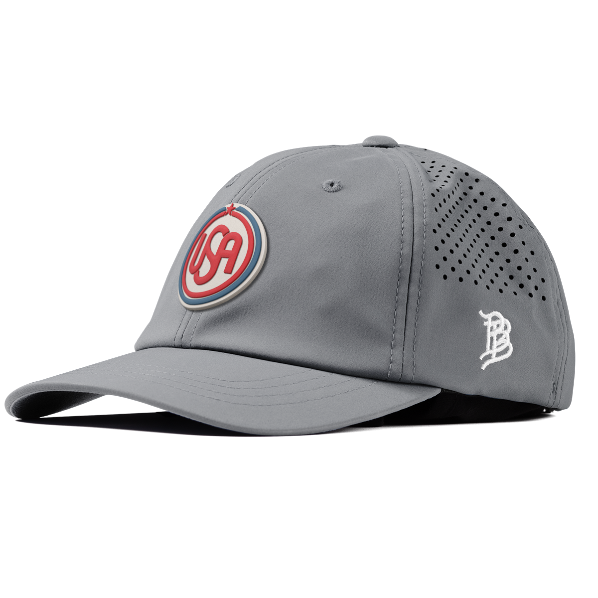 USA Icon Performance Dad Hat Slate