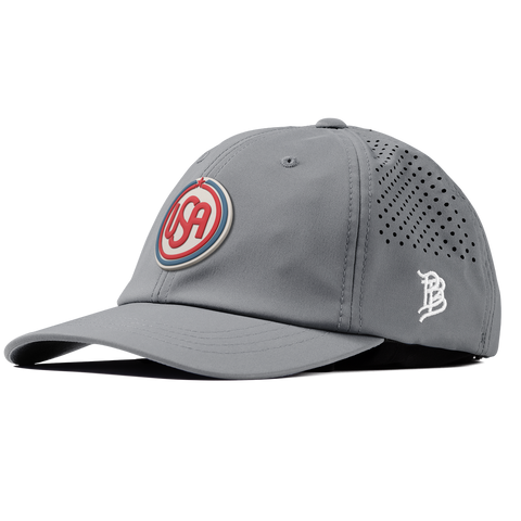 USA Icon Performance Dad Hat Slate