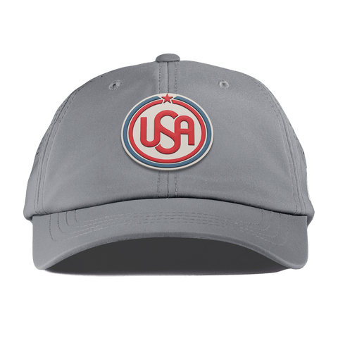 USA Icon Performance Dad Hat Slate