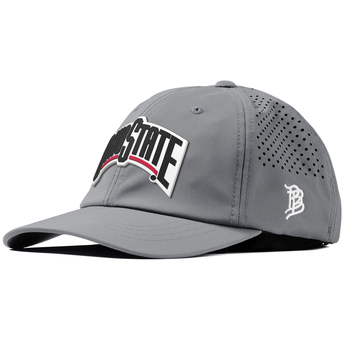 Ohio State University "Vintage Ohio State Block" Performance Dad Hat Slate