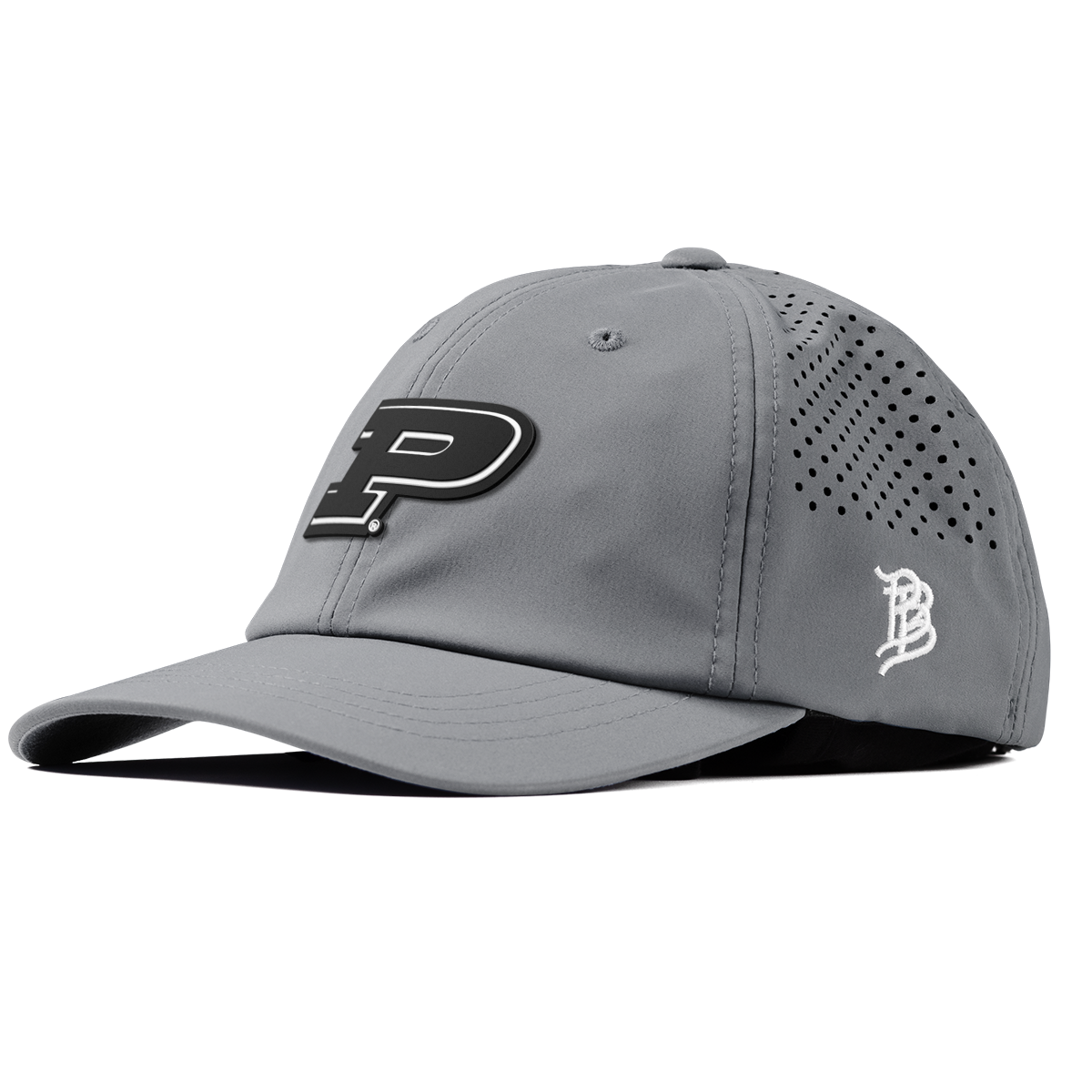 Purdue University "Vintage Purdue Team Logo" Performance Dad Hat Slate