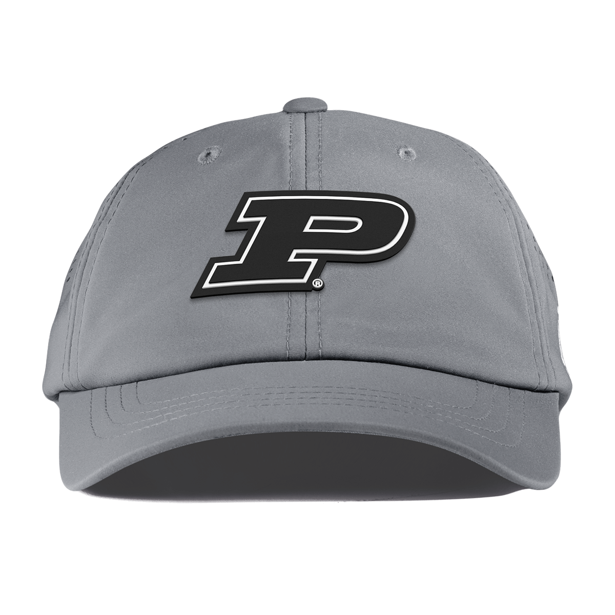 Purdue University "Vintage Purdue Team Logo" Performance Dad Hat Slate