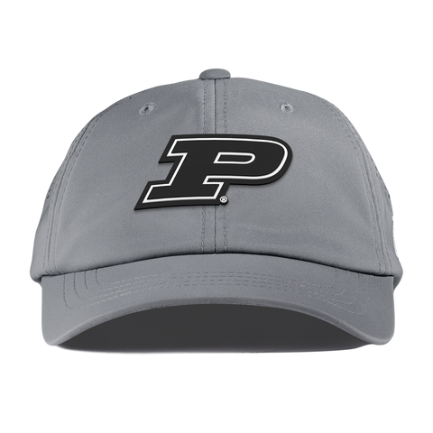Purdue University "Vintage Purdue Team Logo" Performance Dad Hat Slate