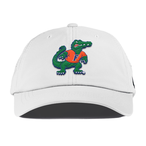 University of Florida "Albert The Gator" Performance Dad Hat White