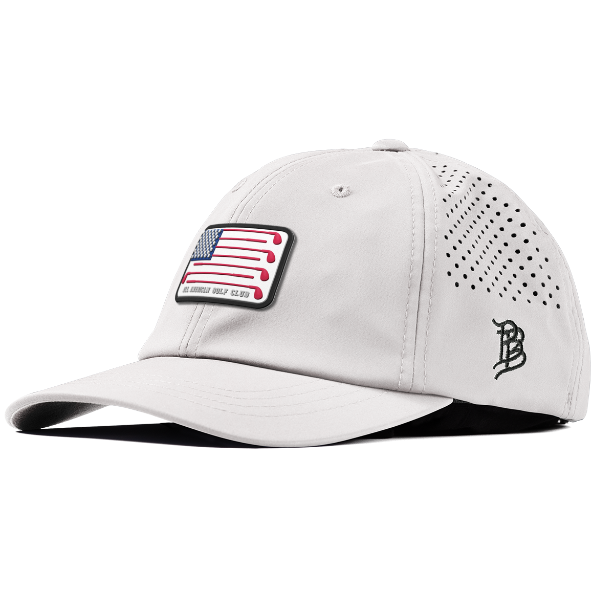 Hailey Ostrom "All American Golf Club" Performance Dad Hat White