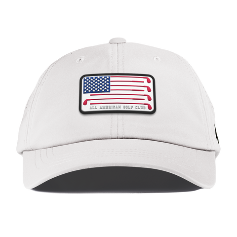 Hailey Ostrom "All American Golf Club" Performance Dad Hat White