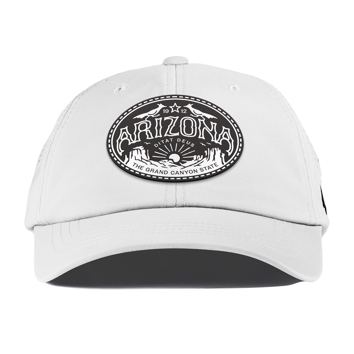 Arizona Traveler Performance Dad Hat White
