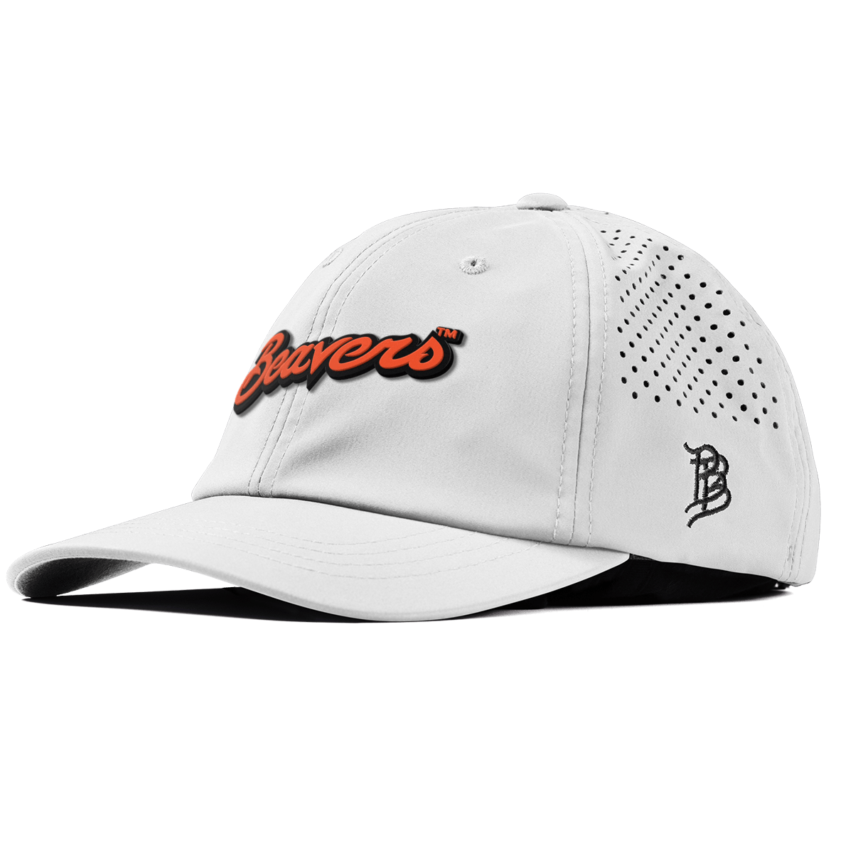 Oregon State University "Beavers Script" Performance Dad Hat White