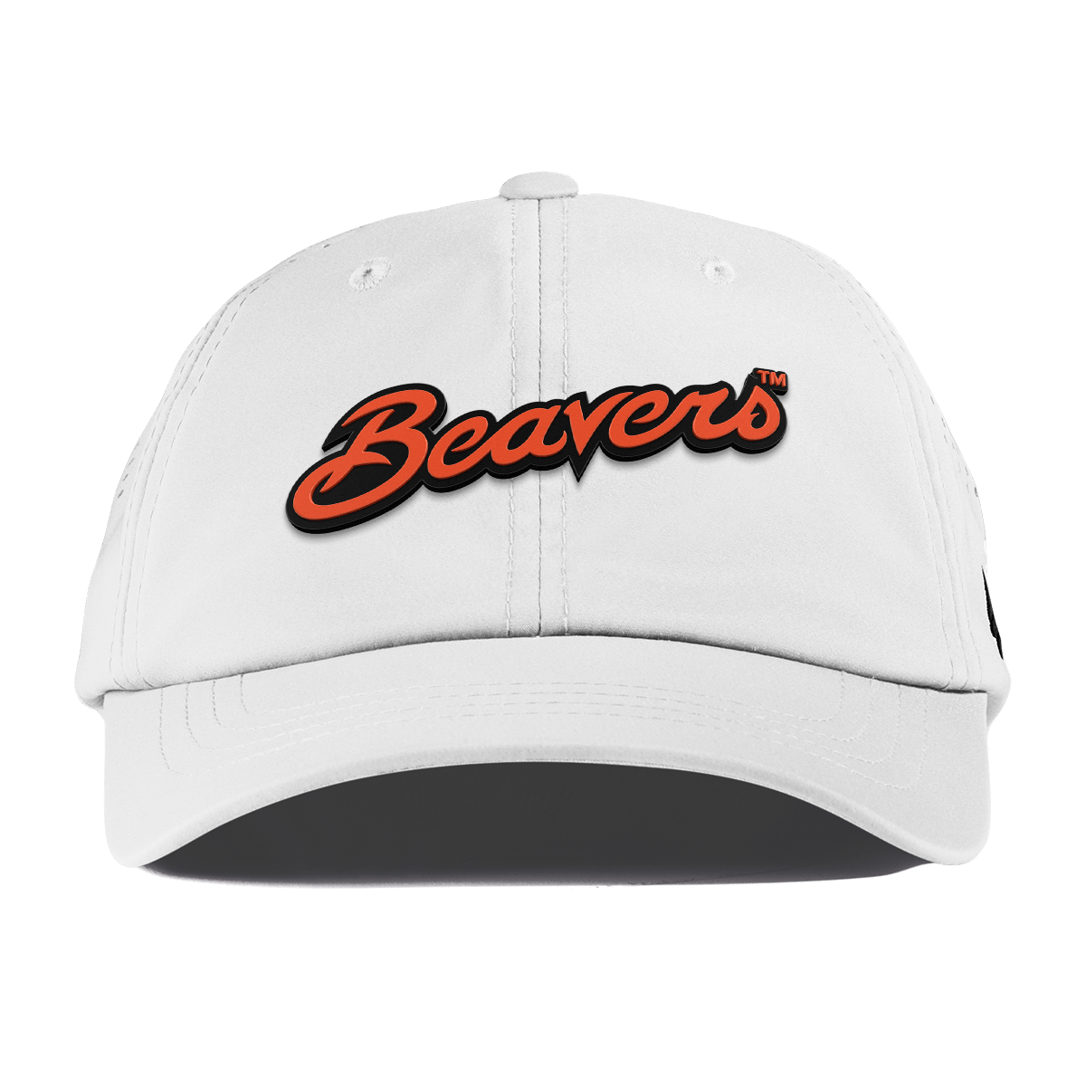 Oregon State University "Beavers Script" Performance Dad Hat White