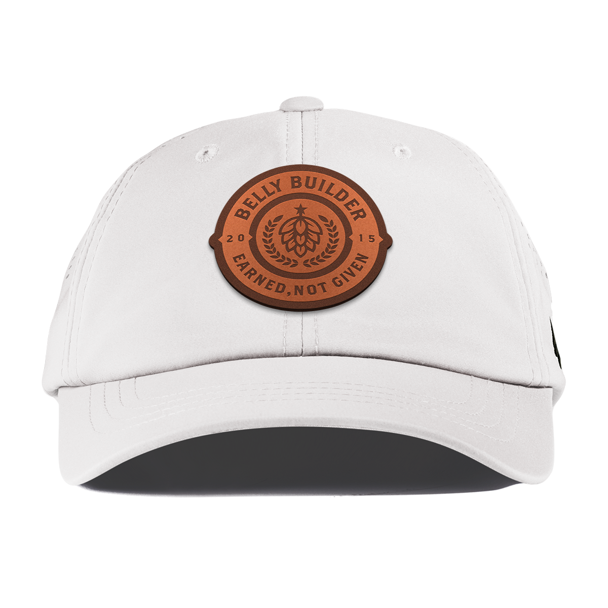 Belly Builder Performance Dad Hat White