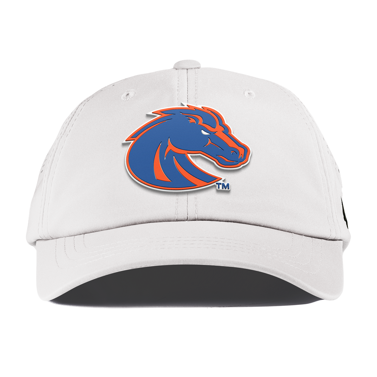 Boise State University "Boise State Broncos Orange" Performance Dad Hat White