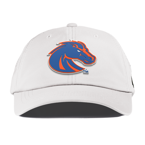 Boise State University "Boise State Broncos Orange" Performance Dad Hat White