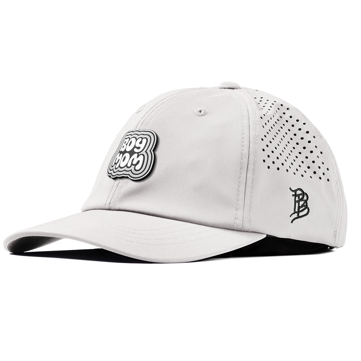 Boy Mom Performance Dad Hat White