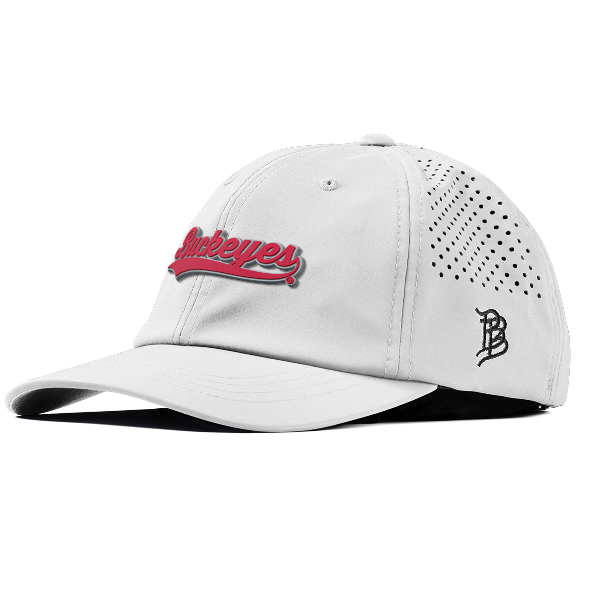 Ohio State University "Buckeyes Script" Performance Dad Hat White