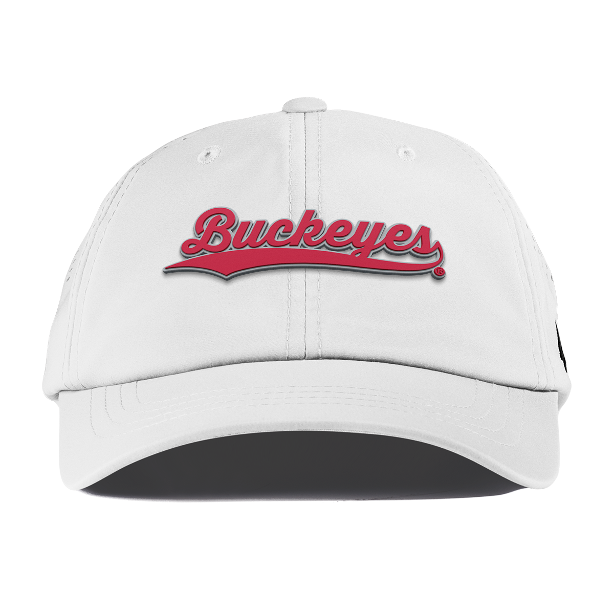 Ohio State University "Buckeyes Script" Performance Dad Hat White