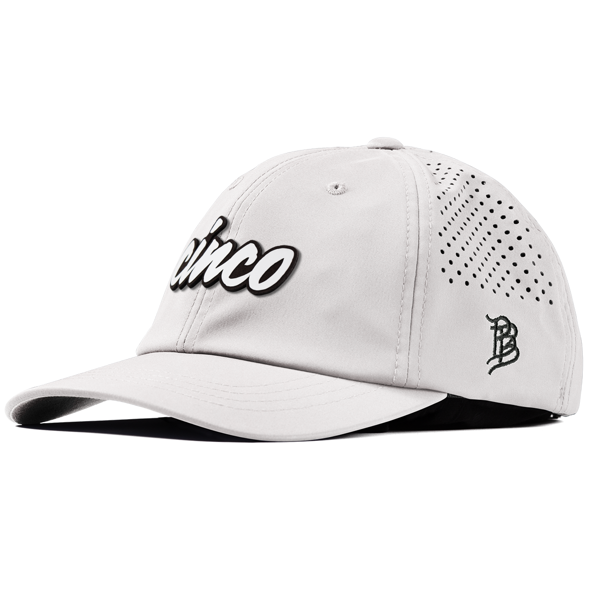 Cinco Script Performance Dad Hat White