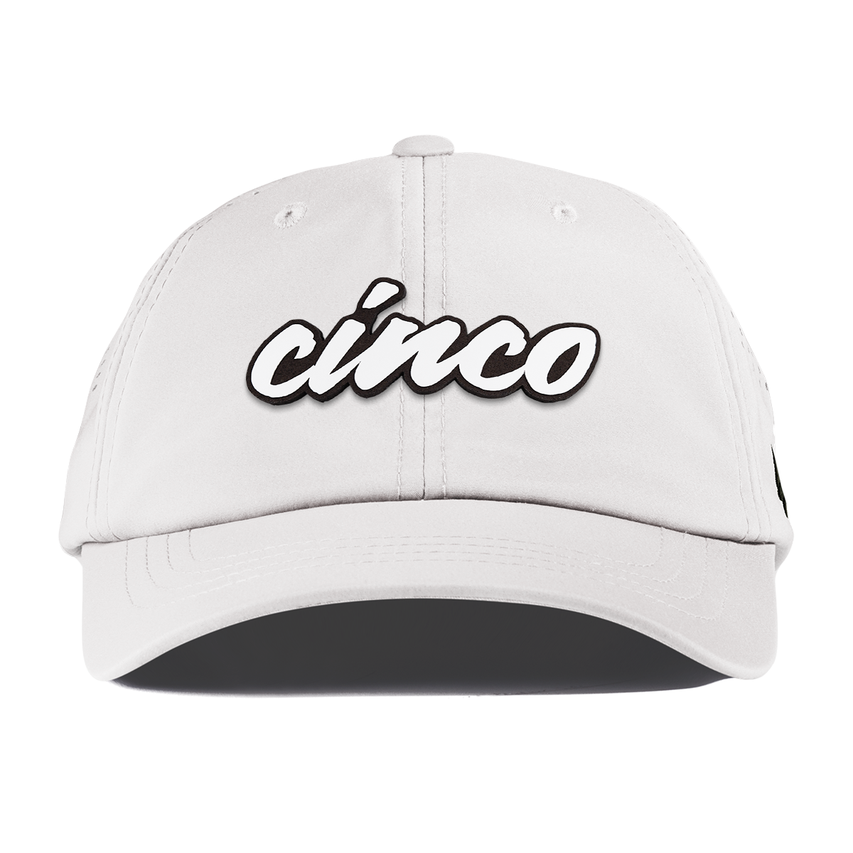 Cinco Script Performance Dad Hat White