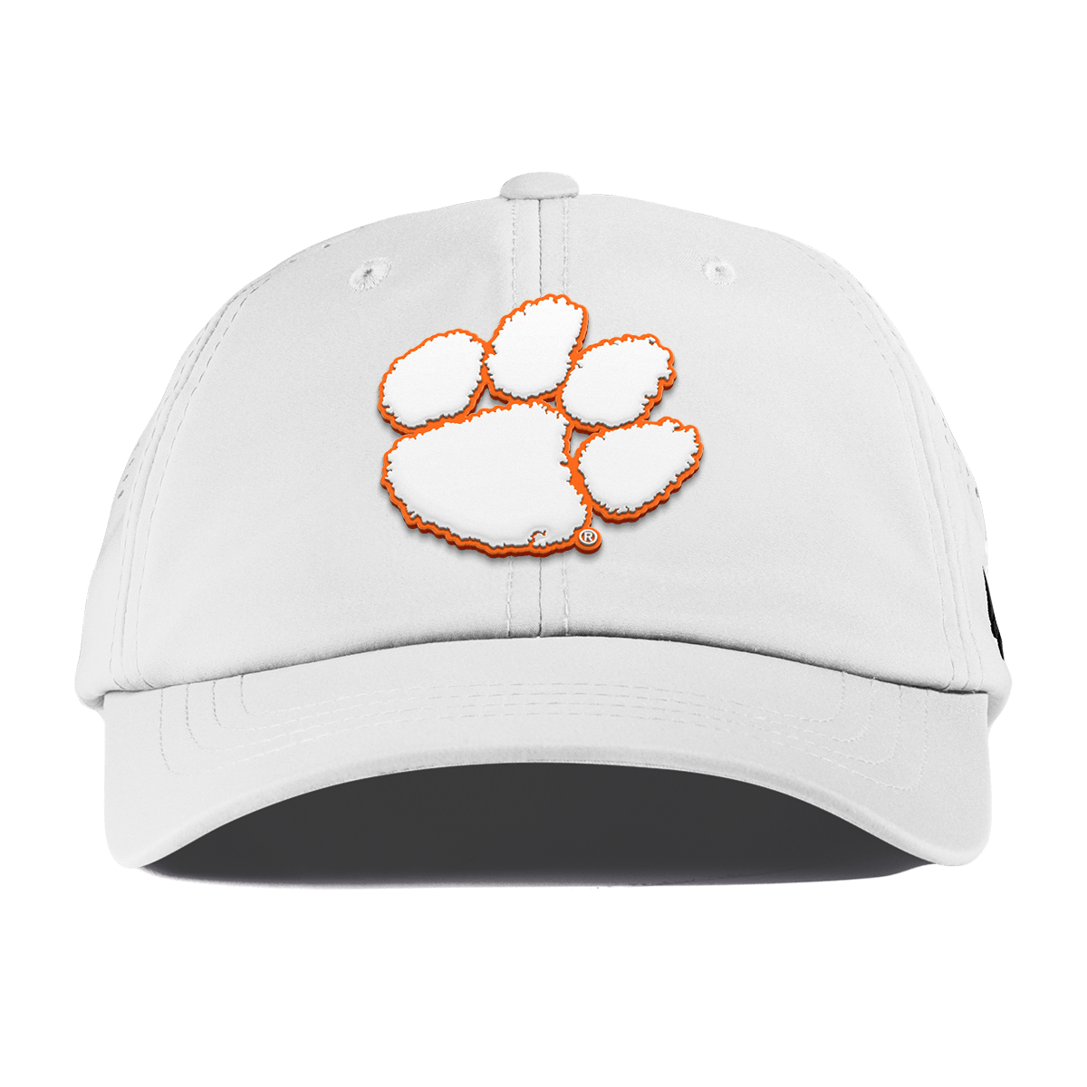 Clemson University "Clemson Tigers Paw" Performance Dad Hat White