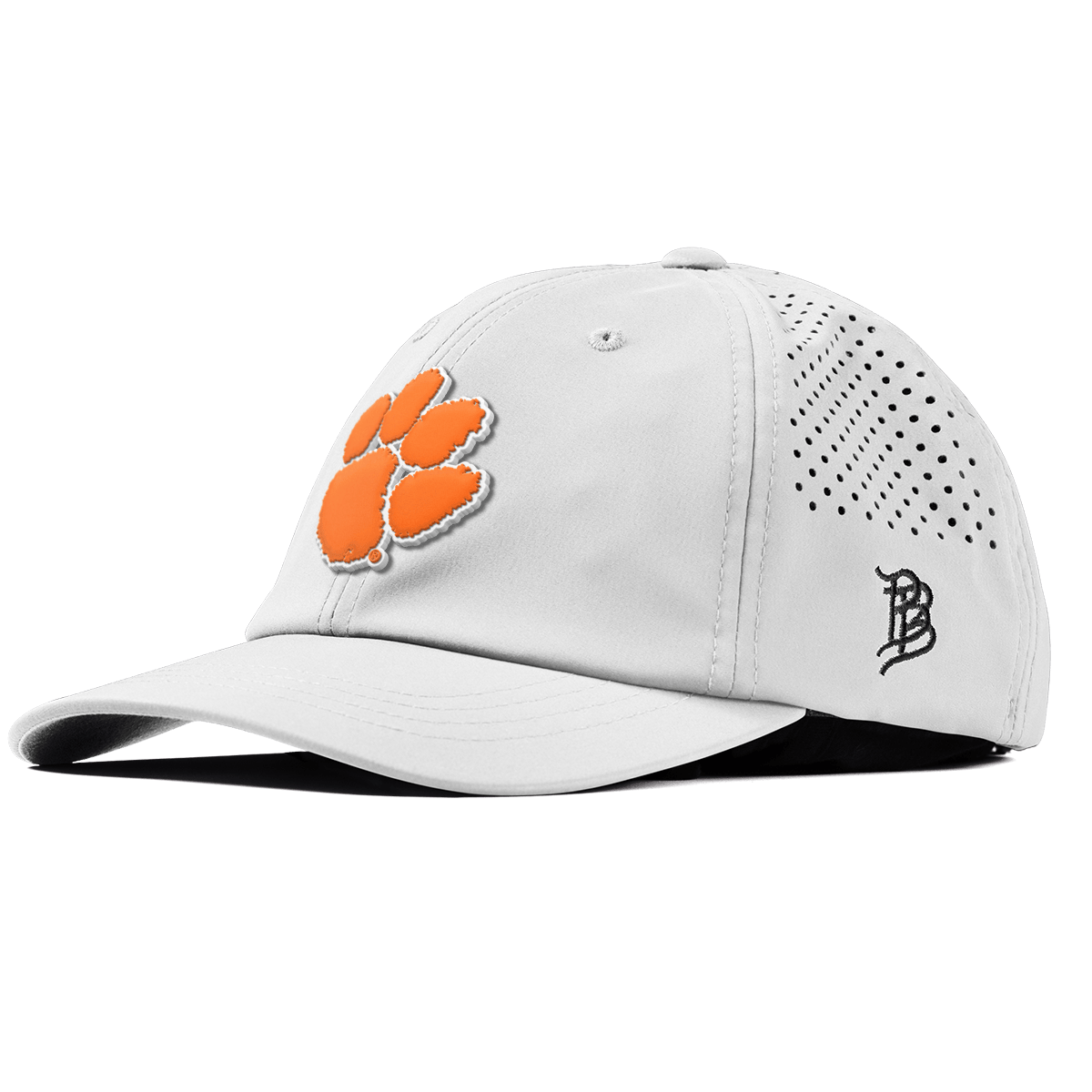 Clemson University "Clemson Tiger Paw" Performance Dad Hat White