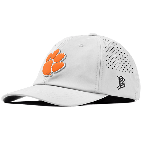 Clemson University "Clemson Tiger Paw" Performance Dad Hat White
