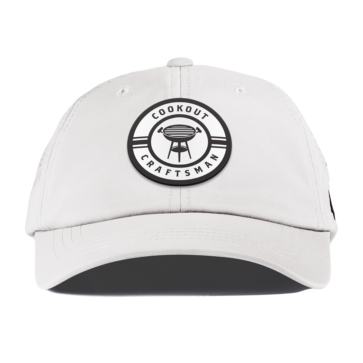 Cookout Craftsman Performance Dad Hat White