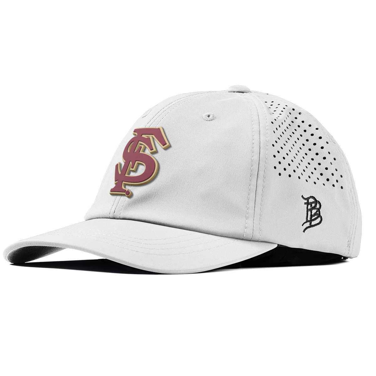 Florida State University "FSU Block" Performance Dad Hat White