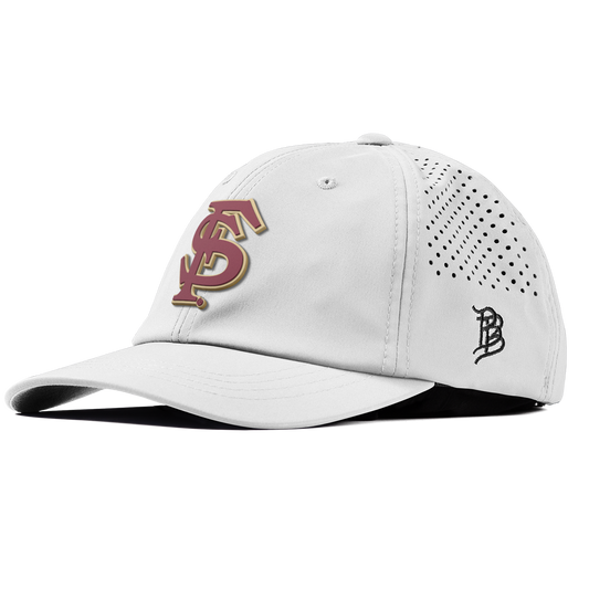 Florida State University "FSU Block" Performance Dad Hat White