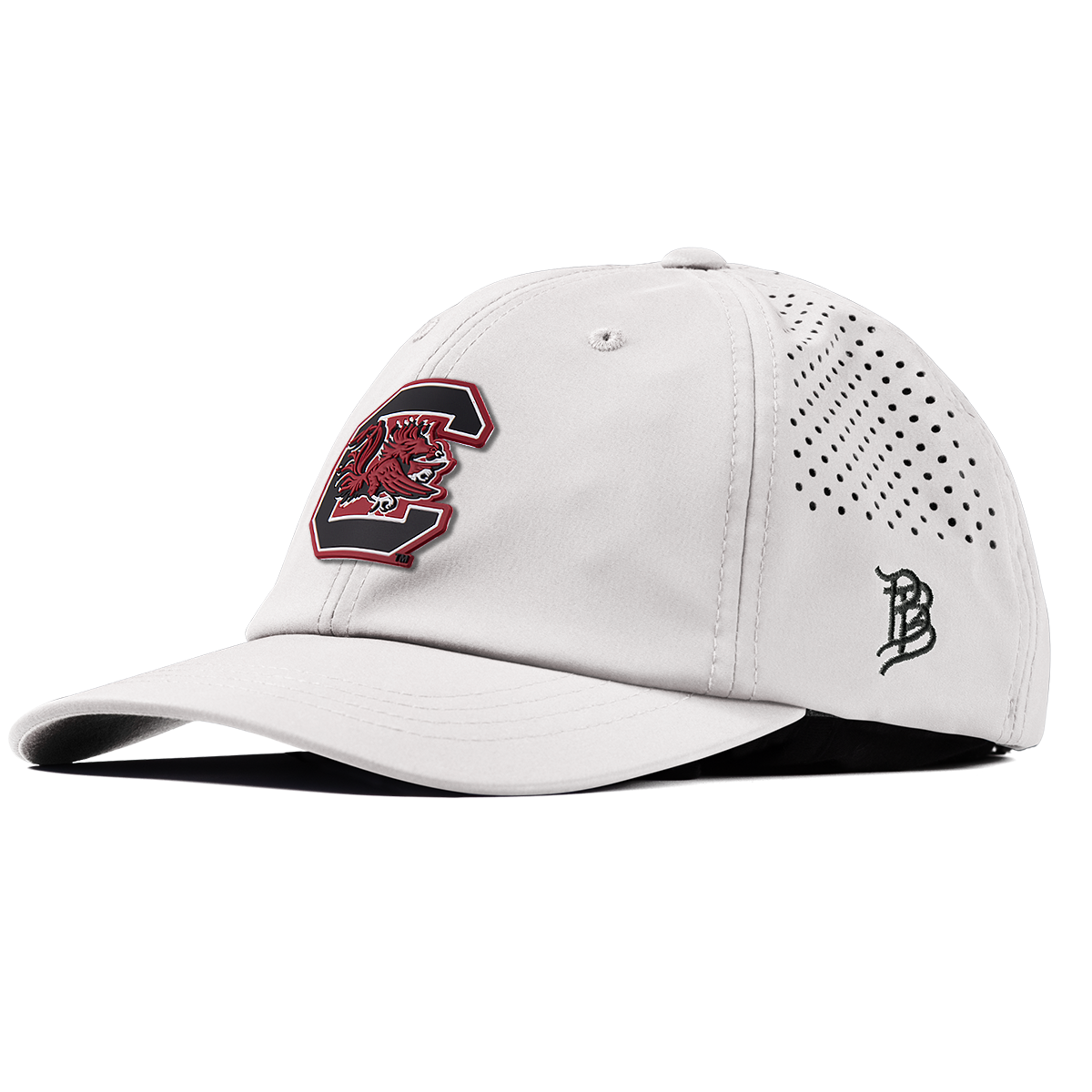University of South Carolina "Gamecocks Garnet" Performance Dad Hat White