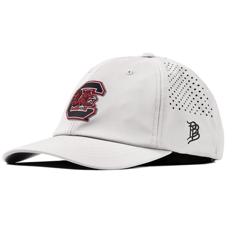 University of South Carolina "Gamecocks Garnet" Performance Dad Hat White