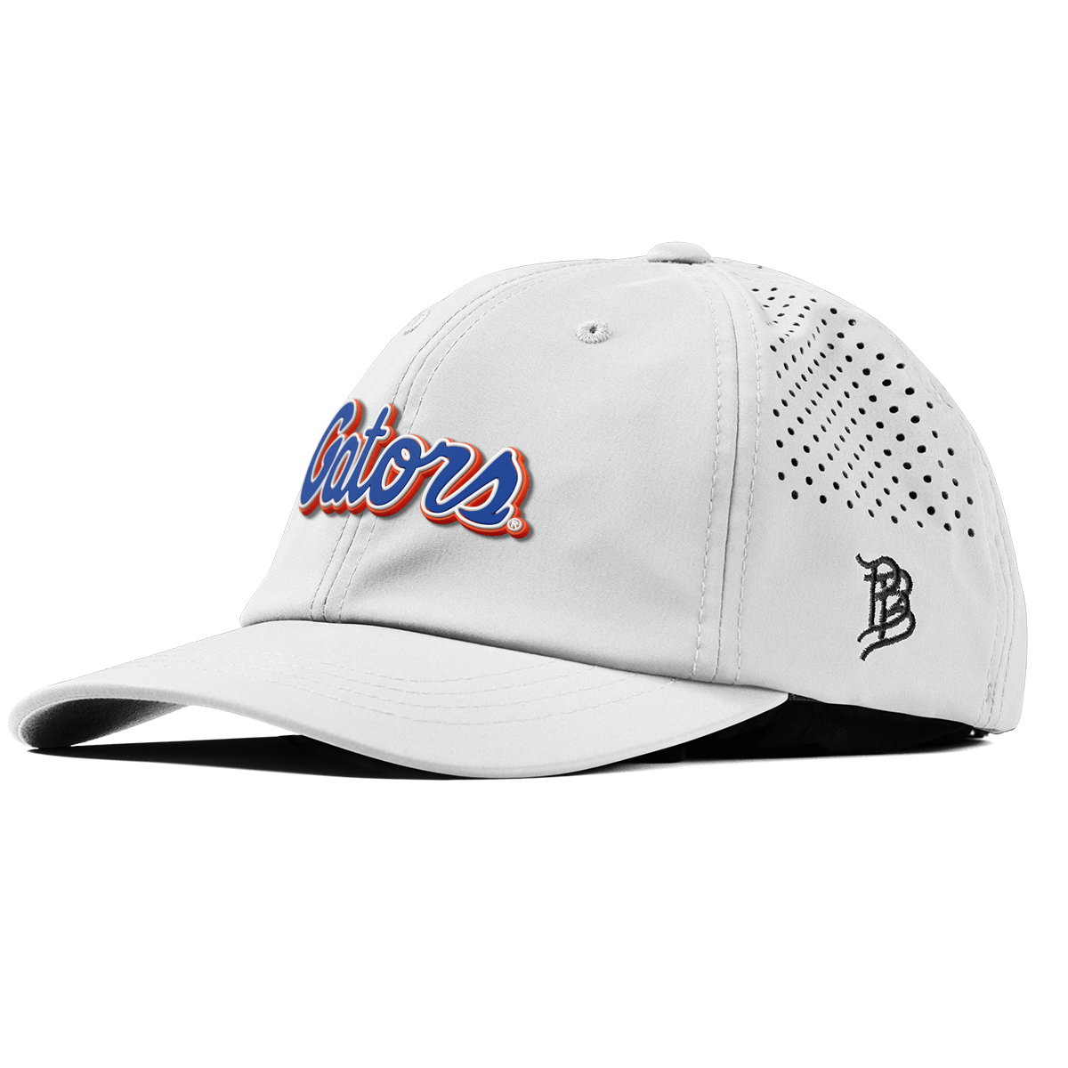 University of Florida "Gator Script" Performance Dad Hat White