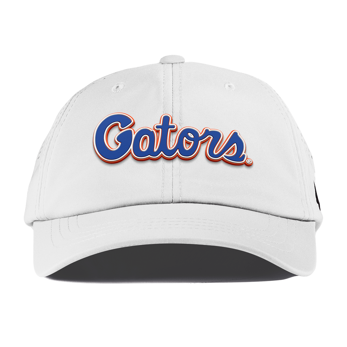 University of Florida "Gator Script" Performance Dad Hat White
