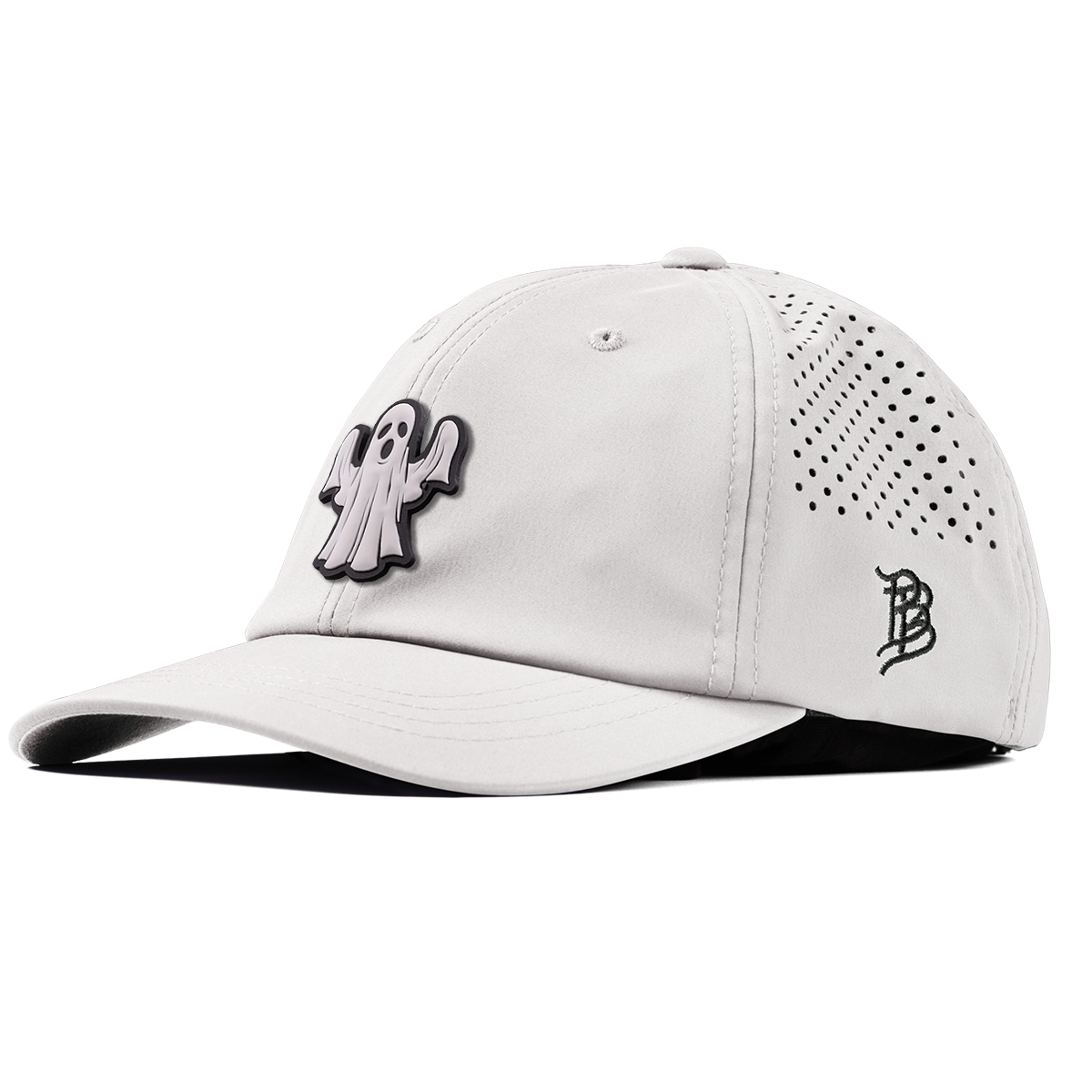 Ghostly PVC Performance Dad Hat White
