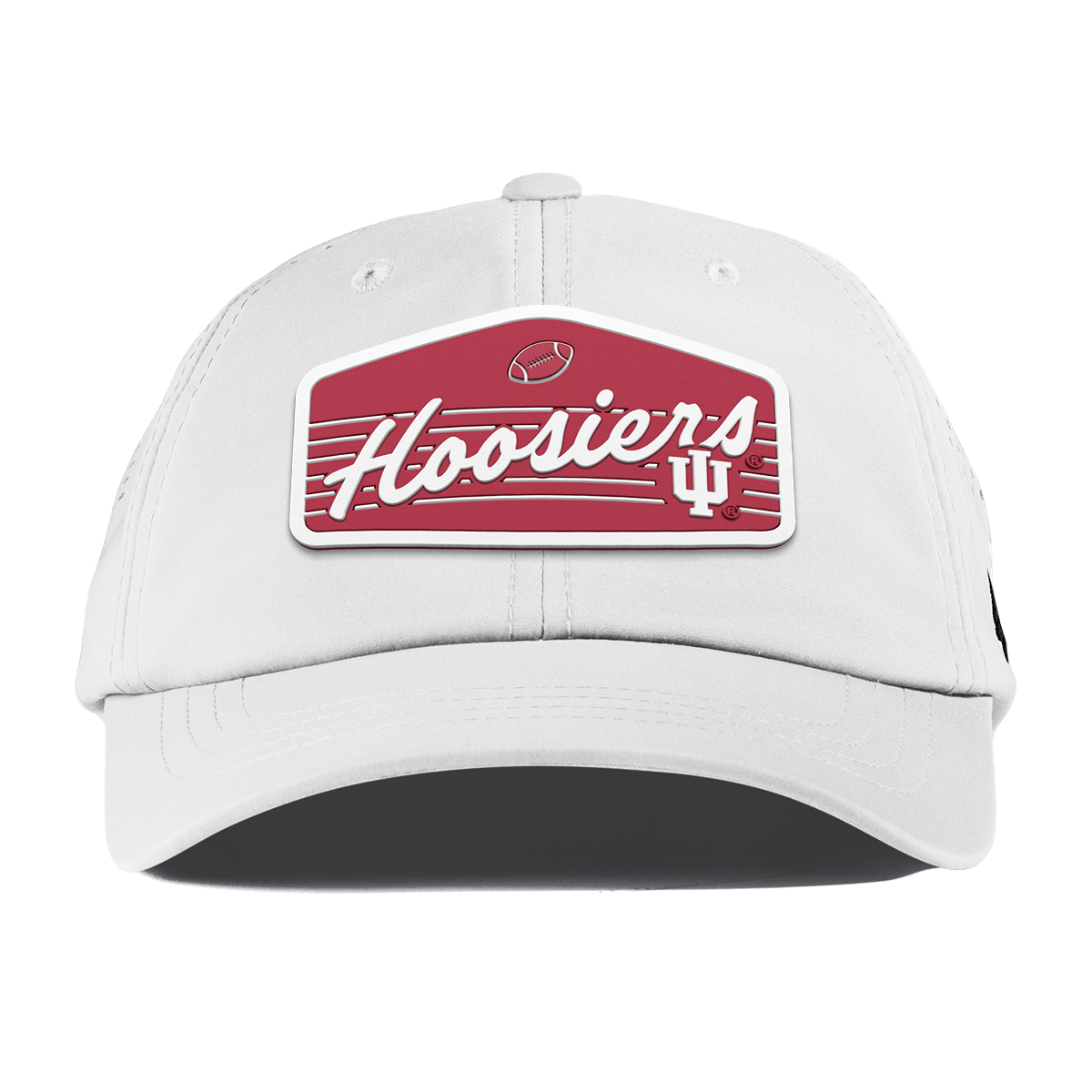 Indiana University "Hoosiers Football" Performance Dad Hat White