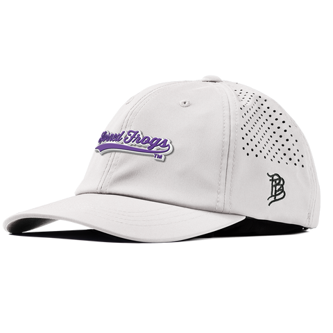 Texas Christian University "TCU Horned Frogs Scripts" Performance Dad Hat White