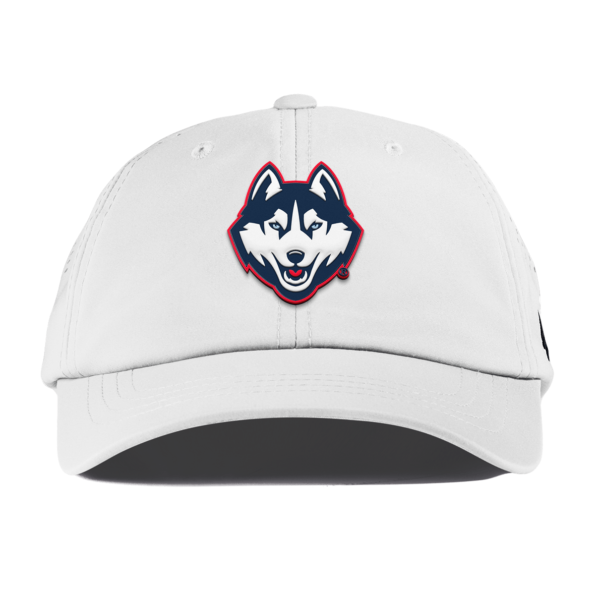 University of Connecticut "Huskies Mascot" Performance Dad Hat White