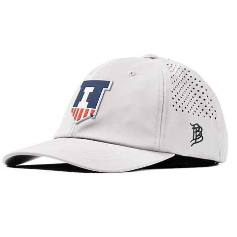 University of Illinois "Illinois Athletics" Performance Dad Hat White