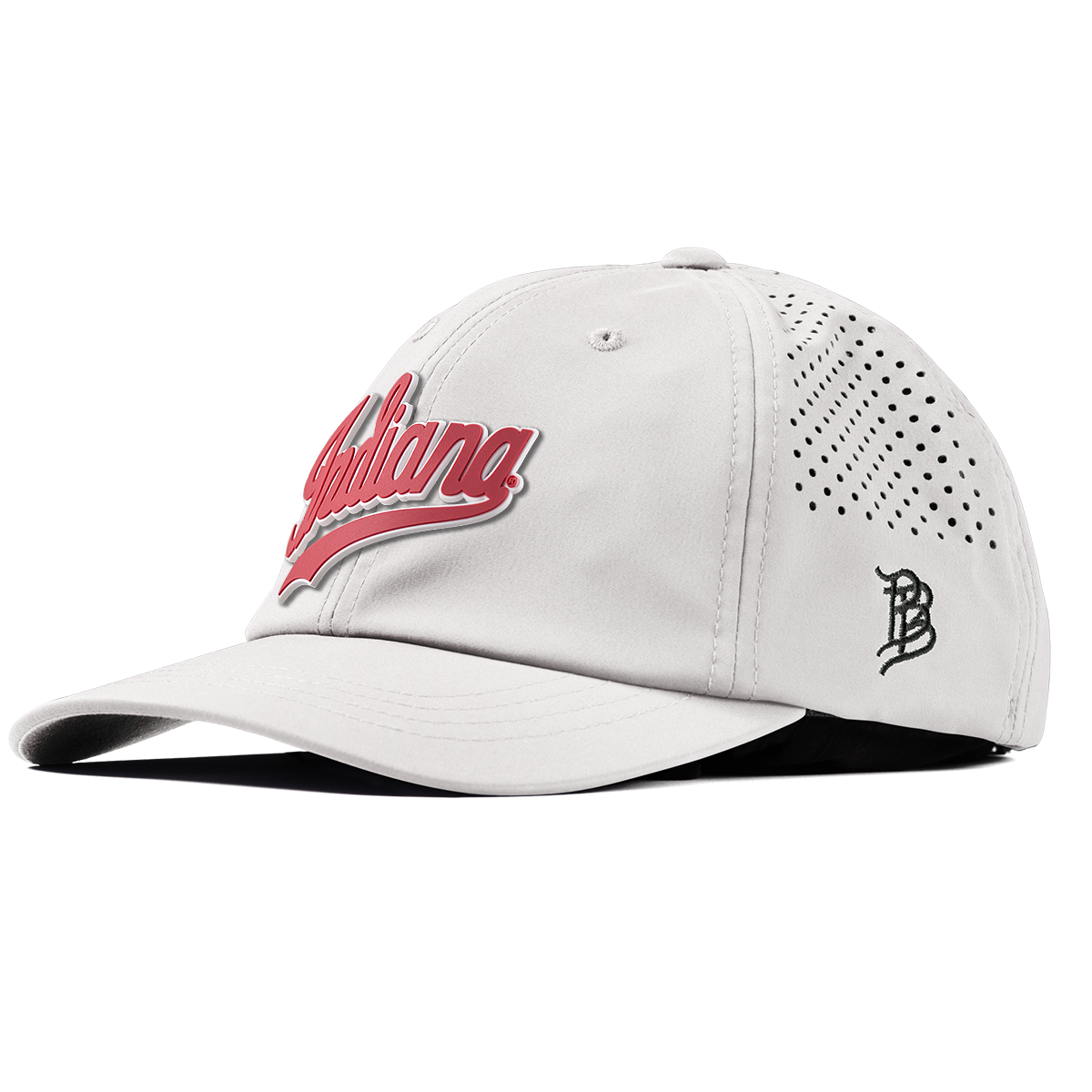 Indiana University "Indiana Script" Performance Dad Hat White