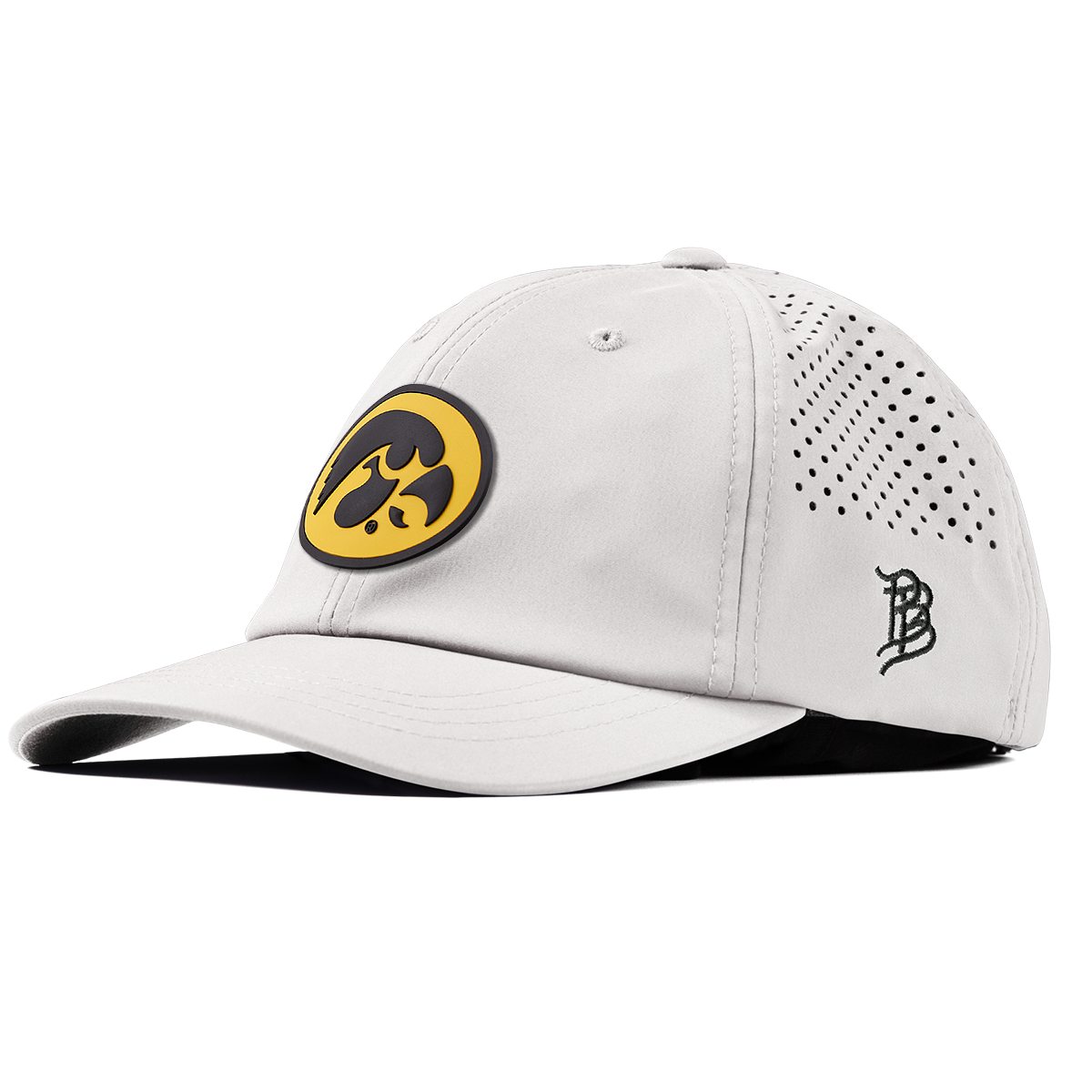 University of Iowa "Iowa Hawkeyes Team Logo" Performance Dad Hat White