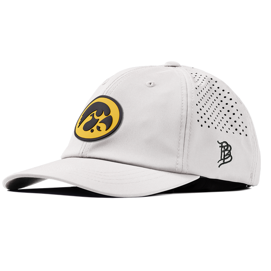 University of Iowa "Iowa Hawkeyes Team Logo" Performance Dad Hat White