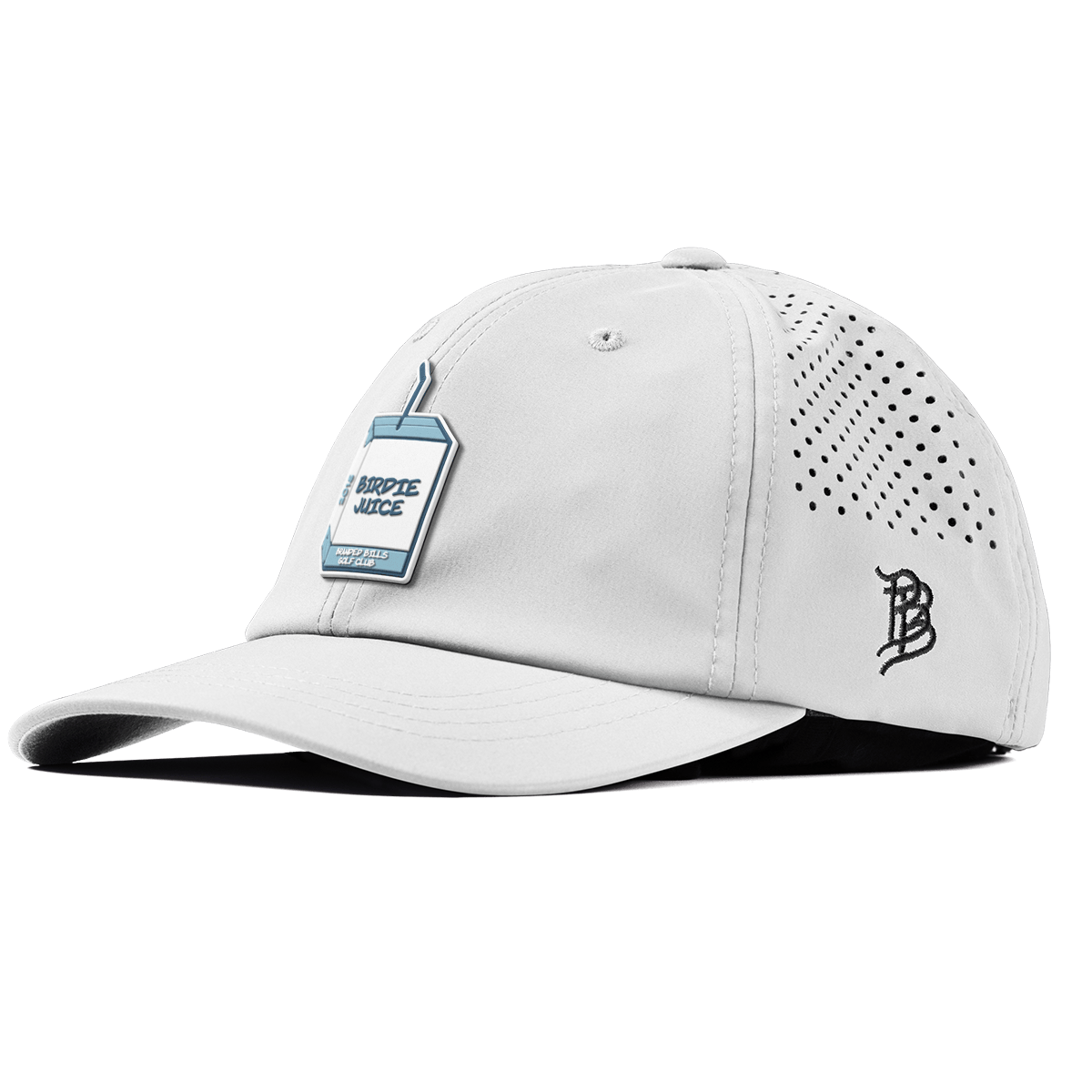 Juice Box Performance Dad Hat White