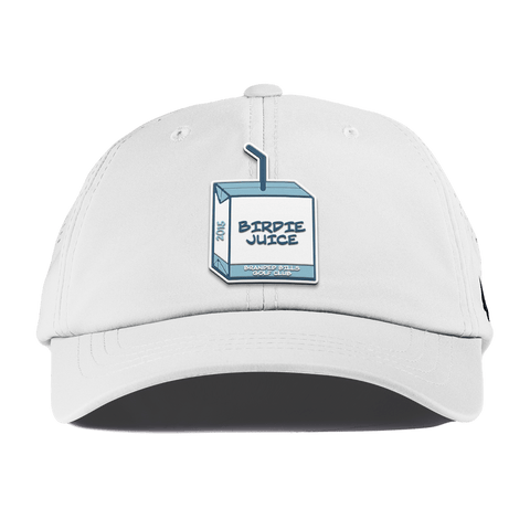 Juice Box Performance Dad Hat White