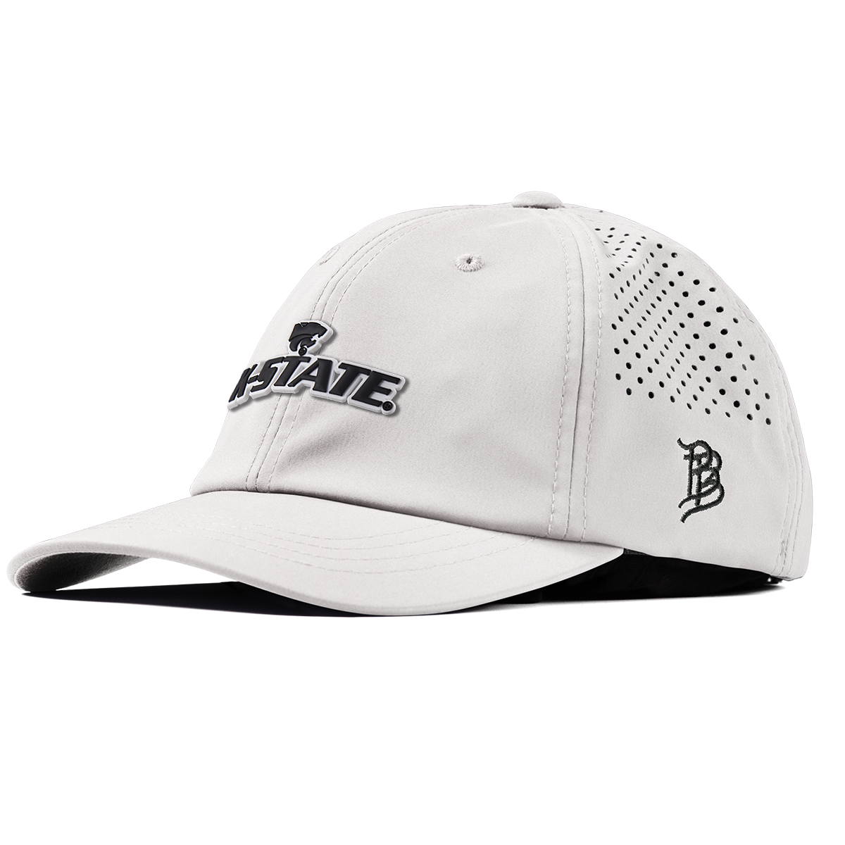 Kansas State "K-State Wildcat" Performance Dad Hat White